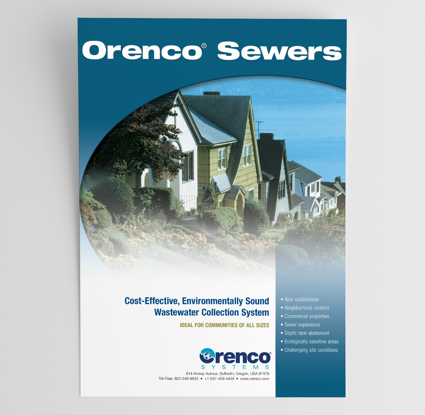 Tradeshow Literature Orenco Systems